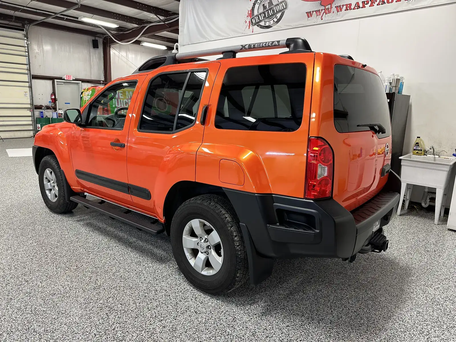Gloss orange color change — Nissan Xterra