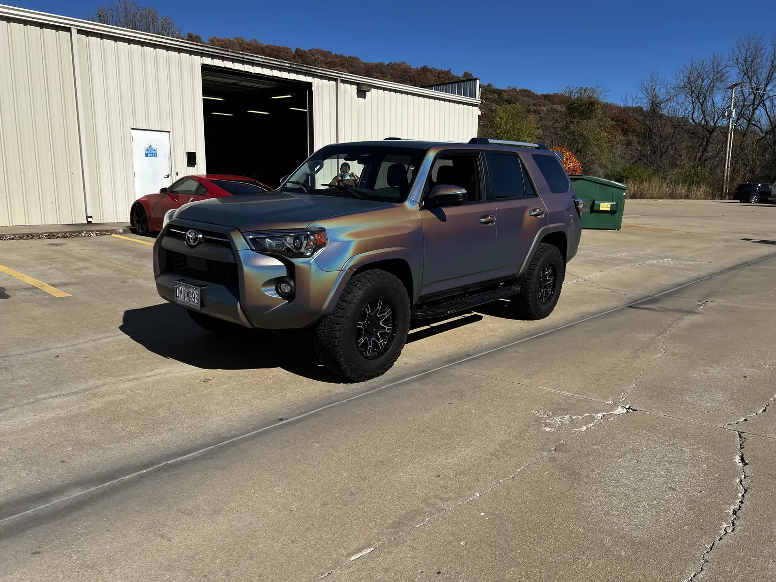 Color-shift full wrap — Toyota 4Runner