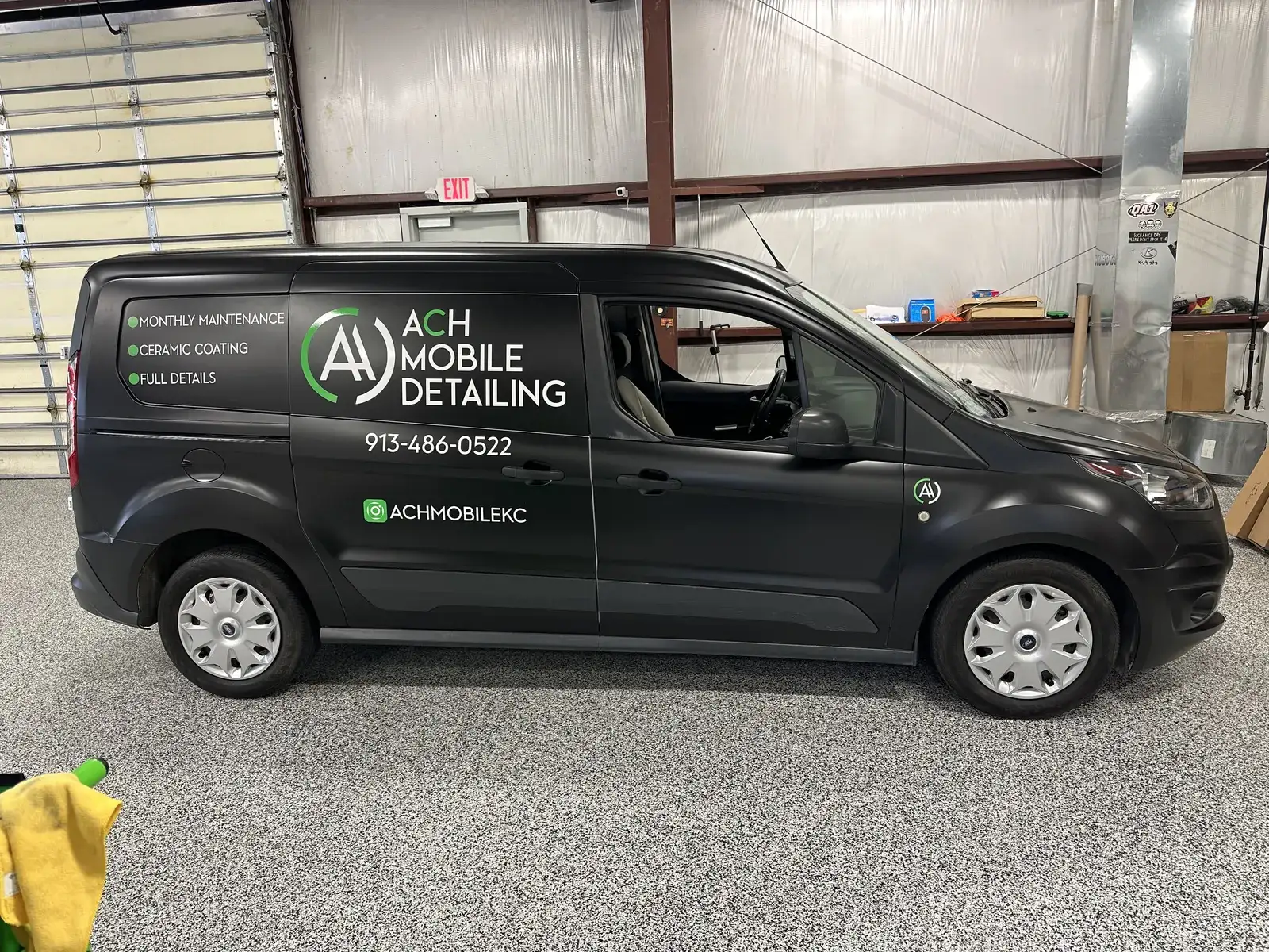 ACH Mobile Detailing — Transit Connect