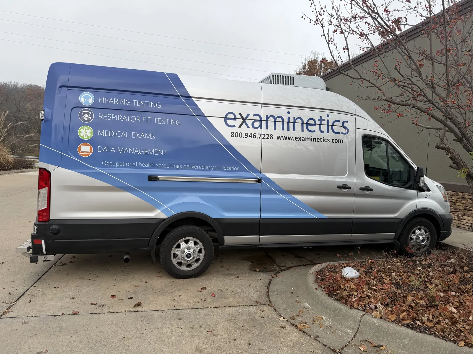 Examinetics mobile health — Ford Transit