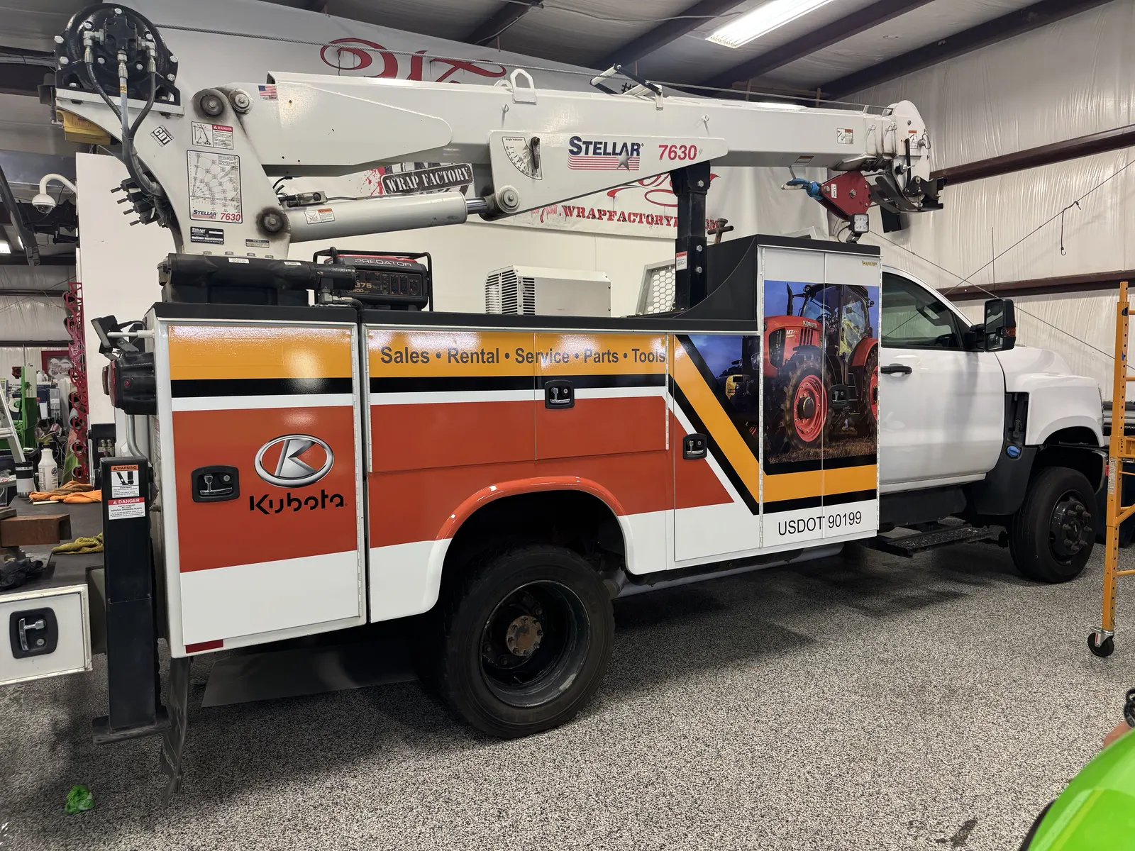 Kubota service body — Utility Truck