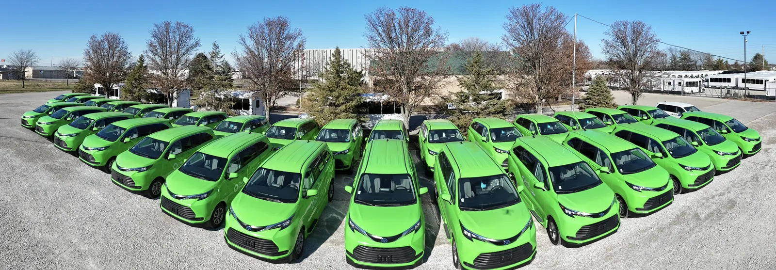 One color, forty vans — fleet day — Fleet Program