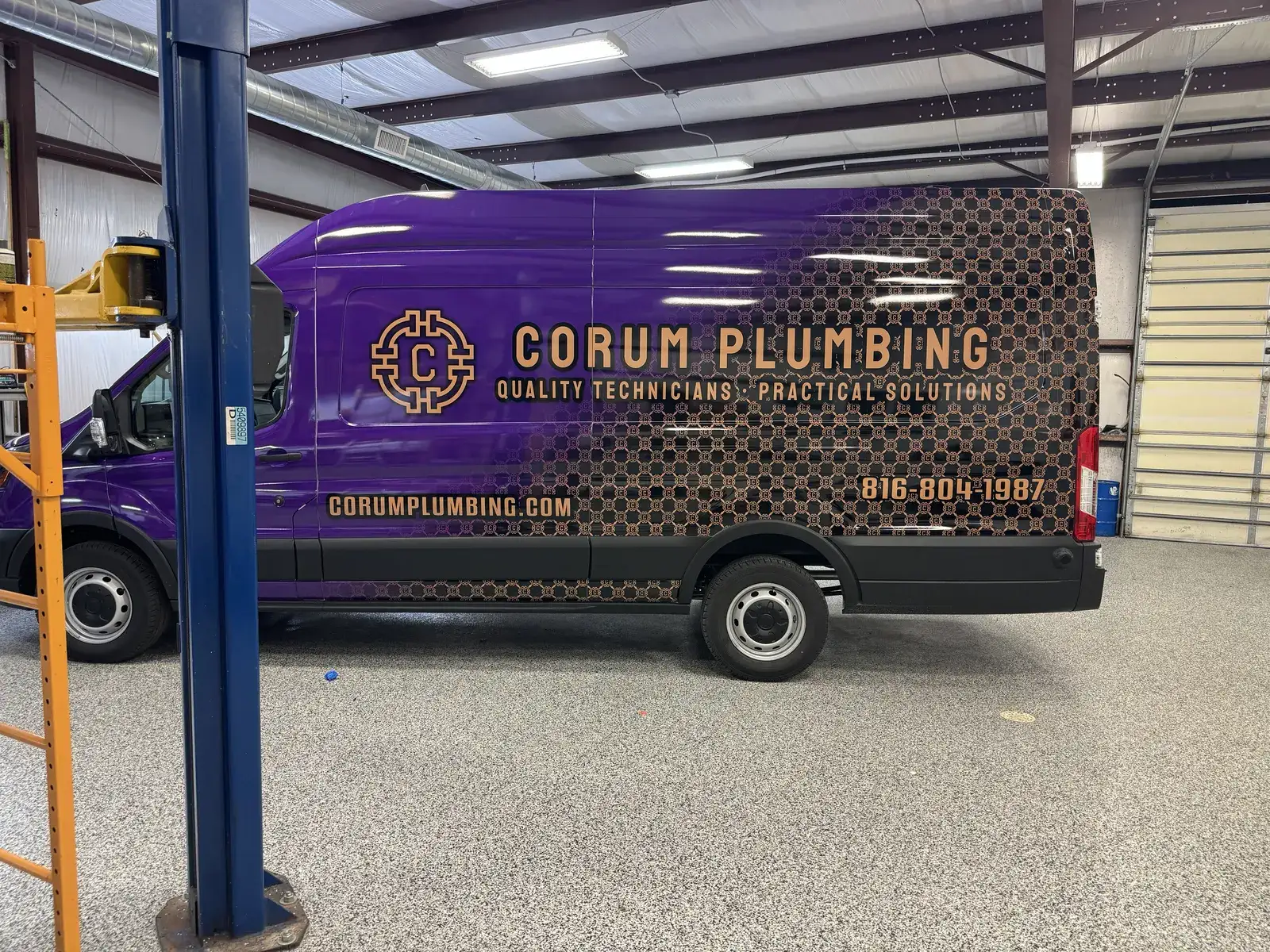 Corum Plumbing • Heating • Cooling — Ford Transit