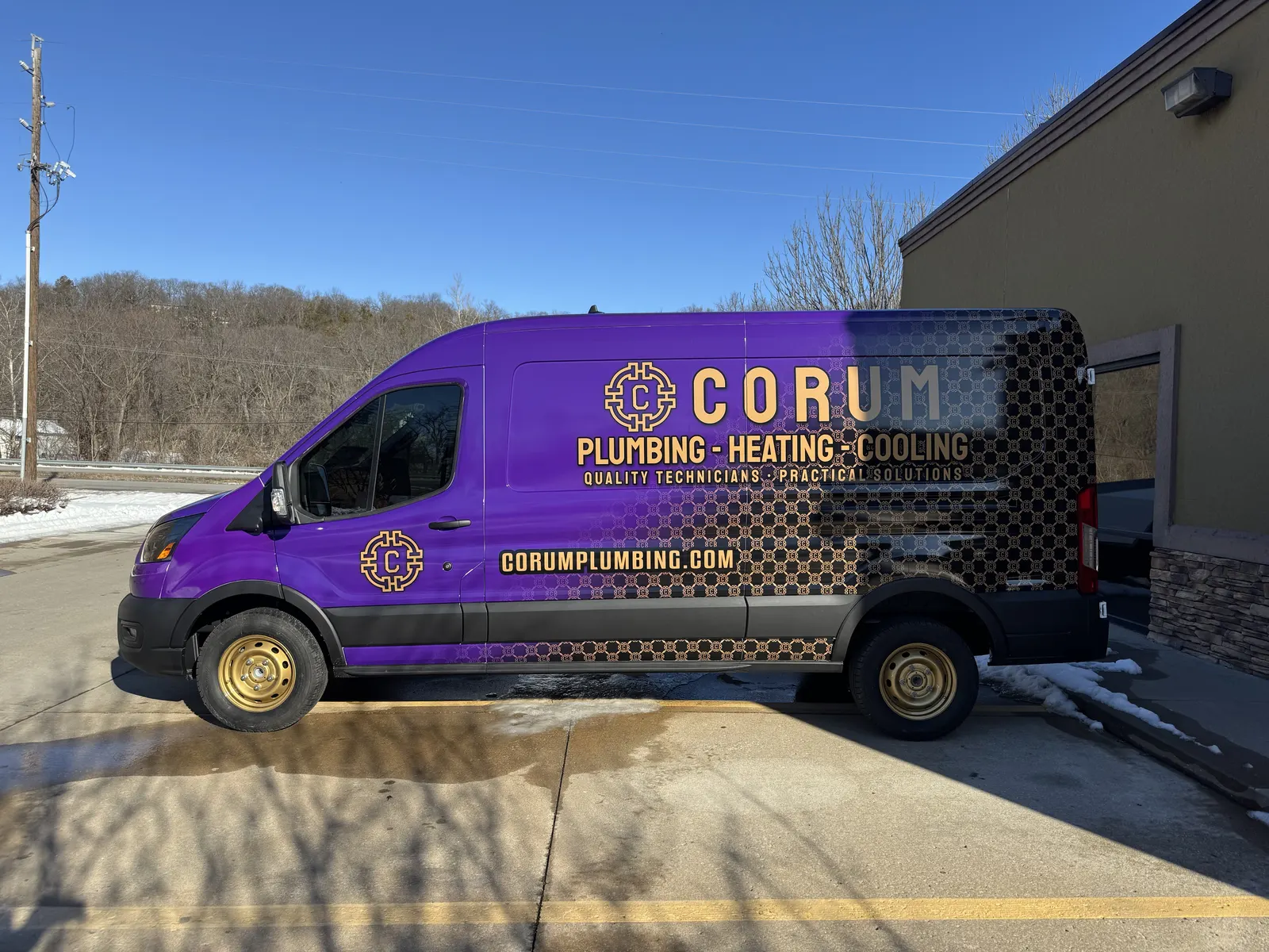 Corum fleet van — Ford Transit