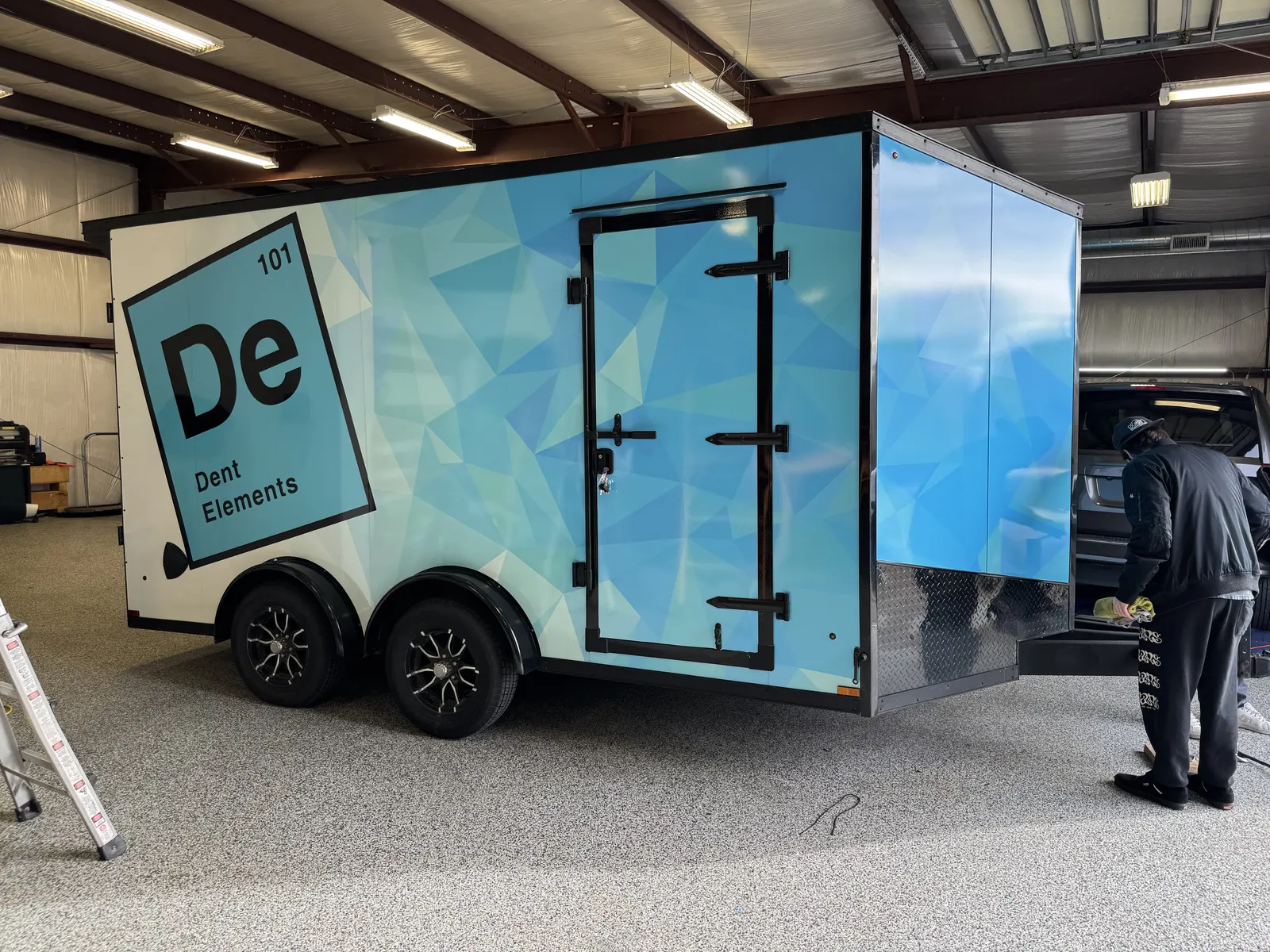 Dent Elements enclosed trailer — Enclosed Trailer