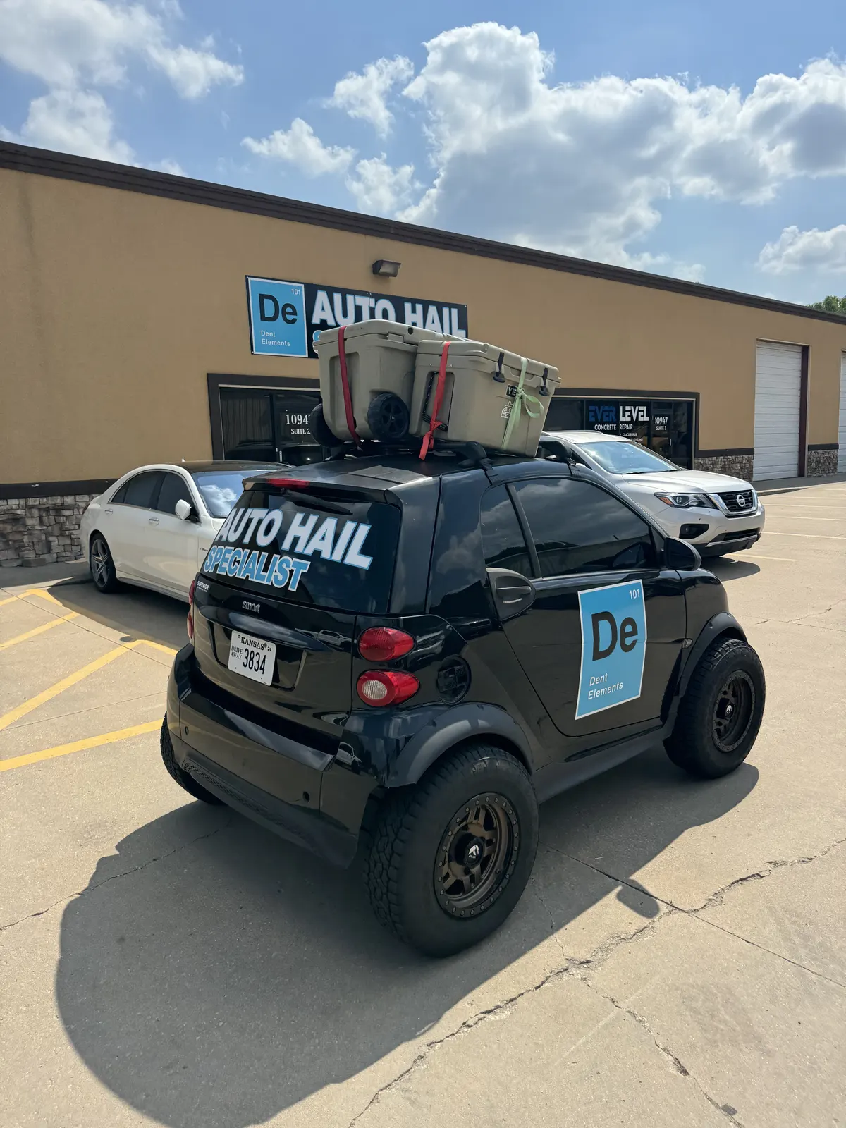 Smallest fleet vehicle we've wrapped — Smart Car