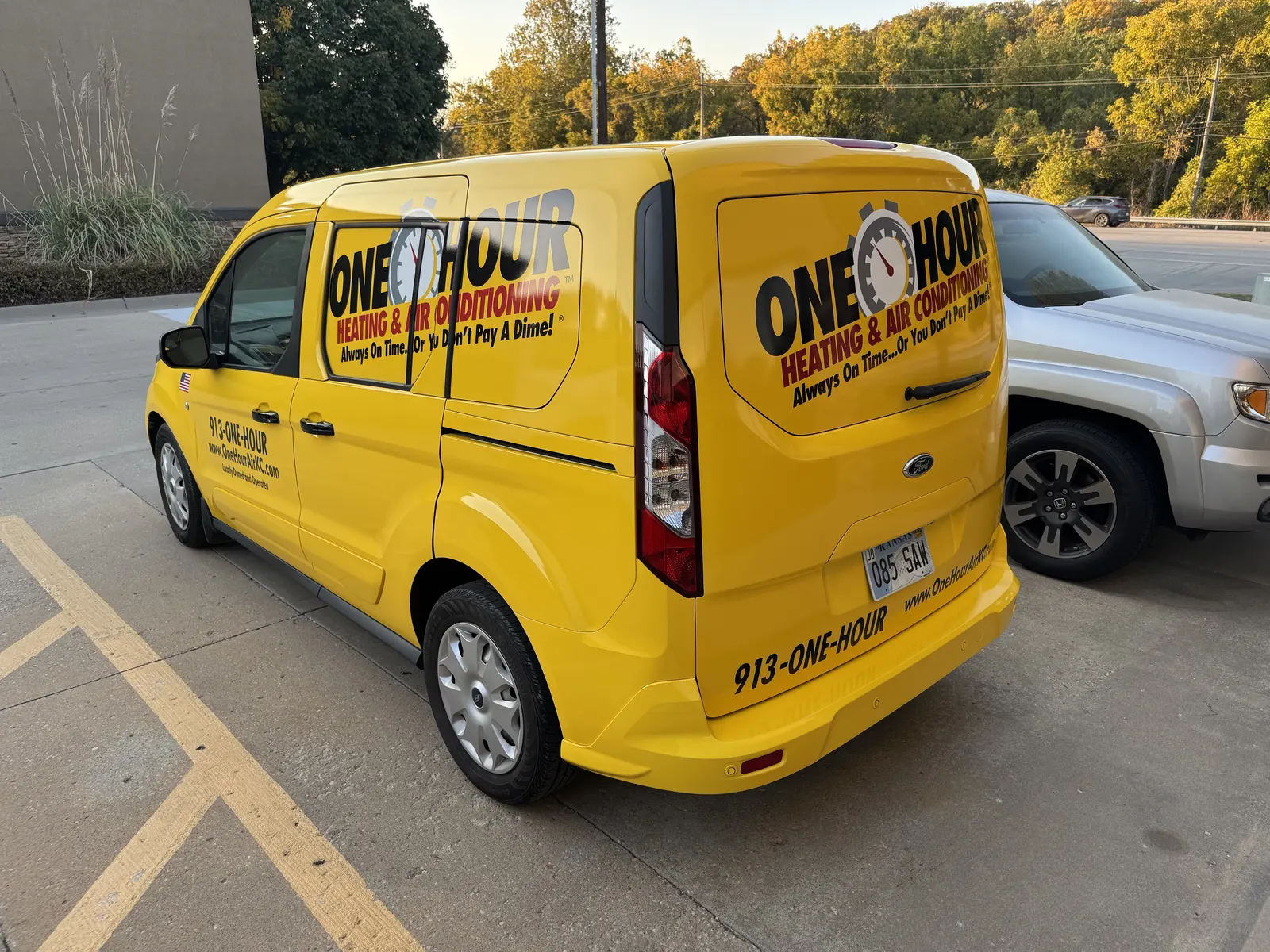Wrapped on every side — Transit Connect