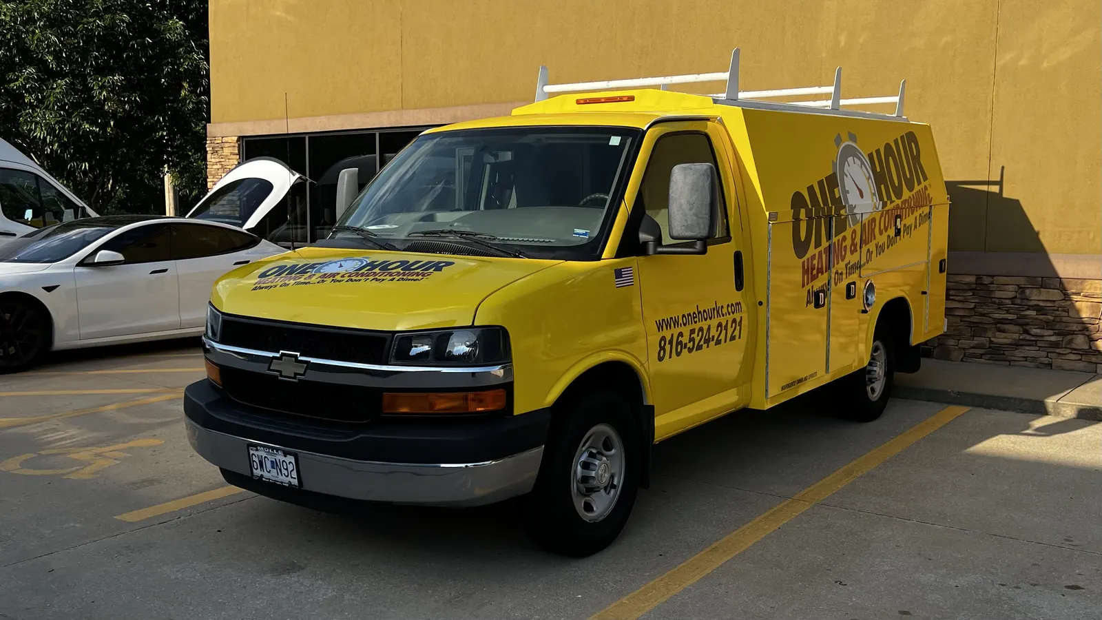 One Hour service body — Chevy Express