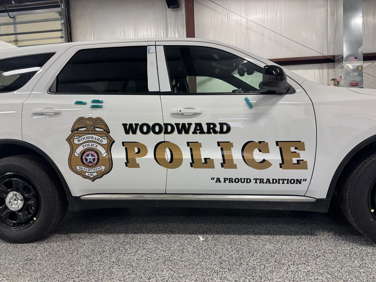 Woodward Police — A Proud Tradition — Patrol SUV