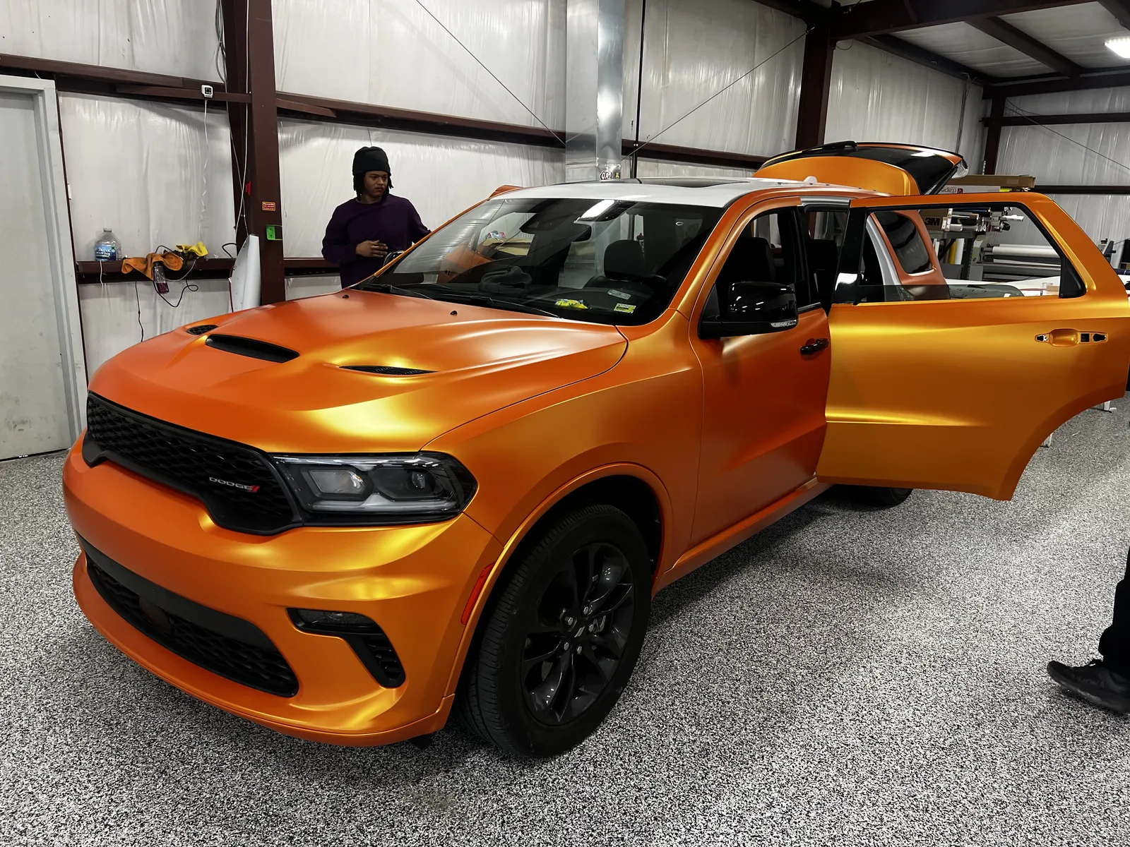 Gloss burnt orange — Dodge Durango