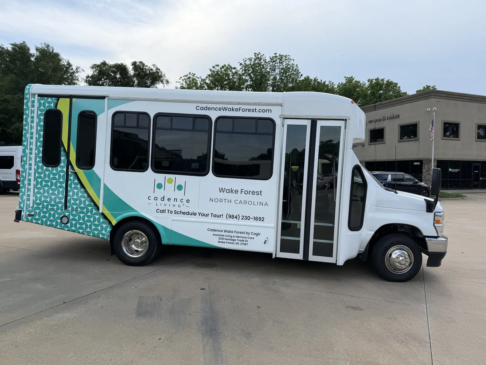 Cadence Senior Living shuttle — Shuttle Bus